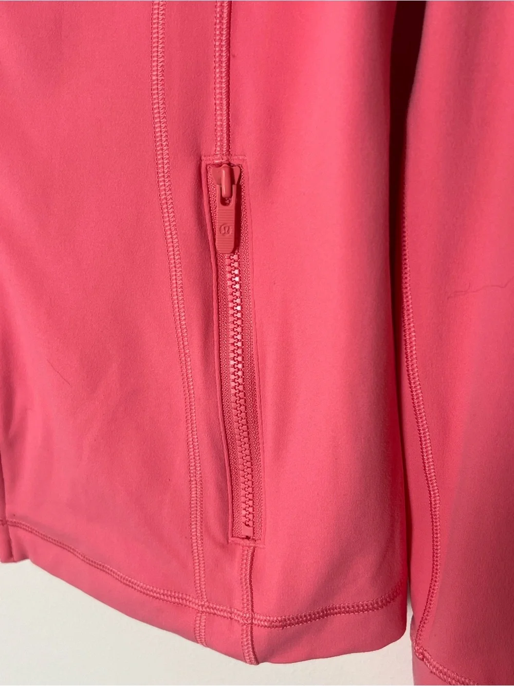 Lululemon Nulu Define Jacket Sakura Pink W4CAFS 10 Square Dot